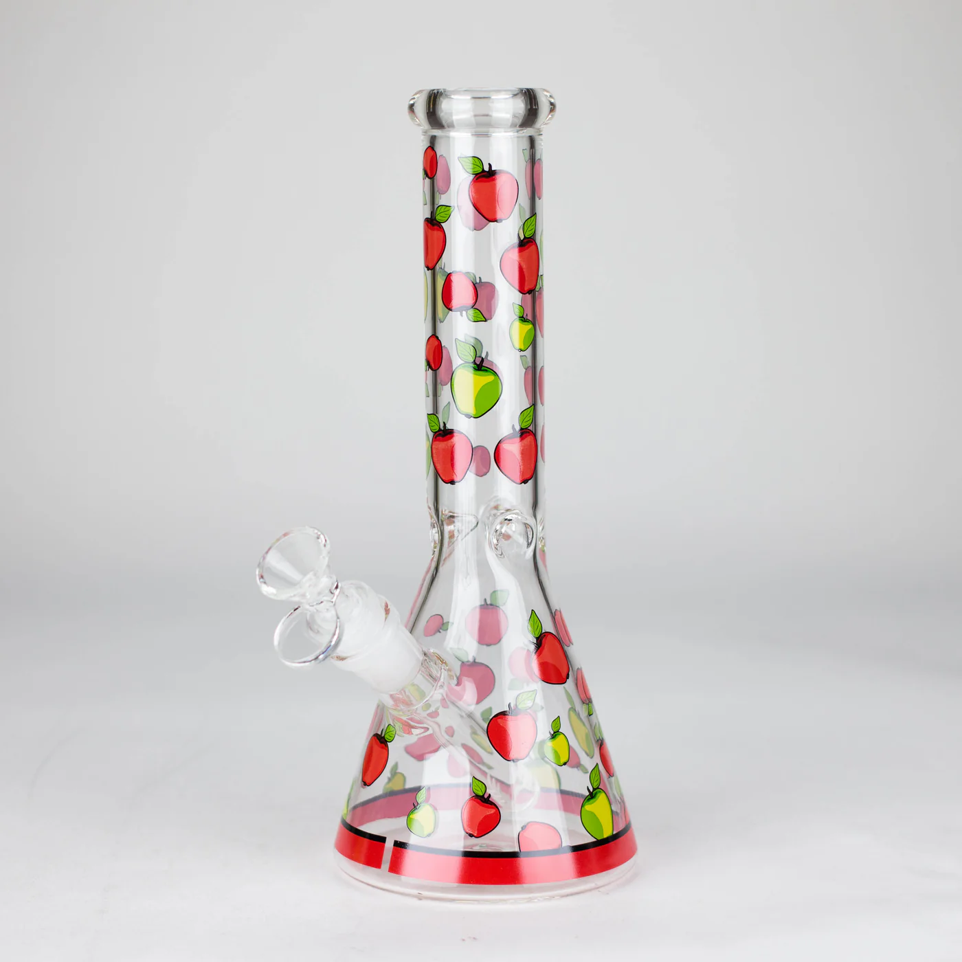 Glass Bong with Fruit Design
