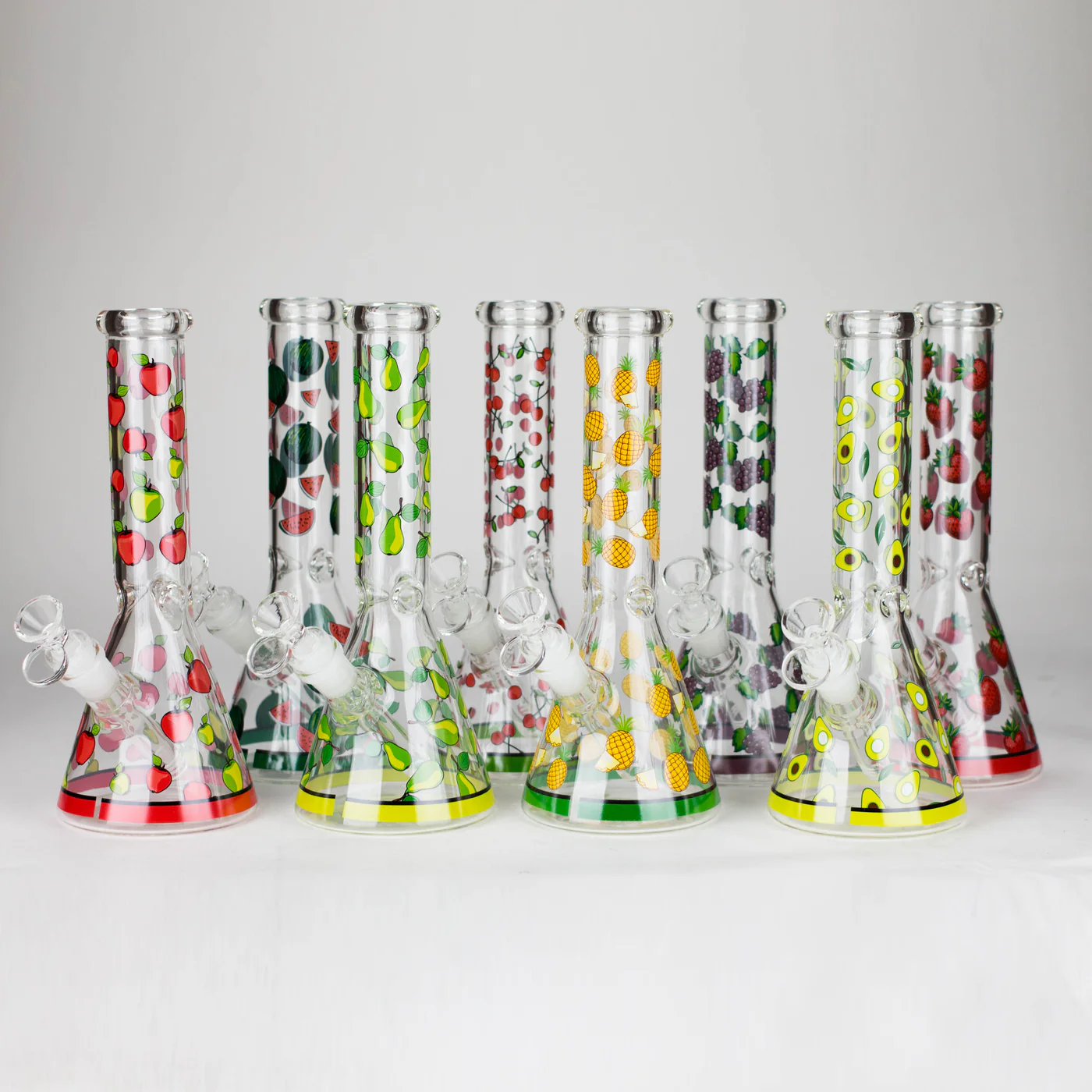 Glass Bong with Fruit Design - Image 7
