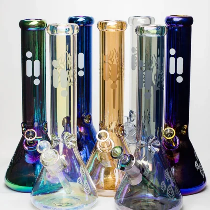 Infinity Tree of Life Metallic Glass Bong