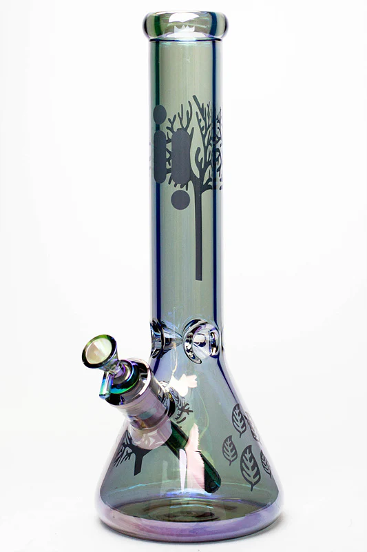 Infinity Tree of Life Metallic Glass Bong - Image 3