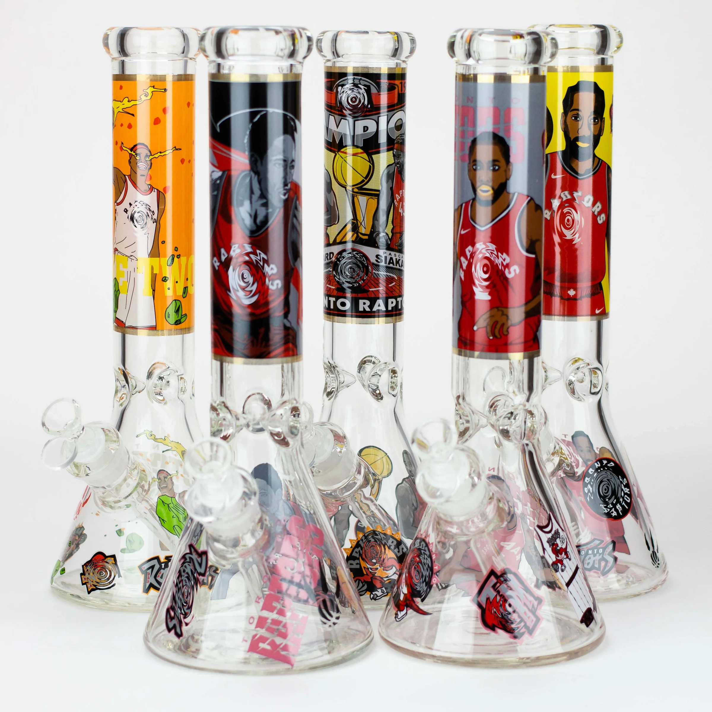 TO Champions Glass Water Bong