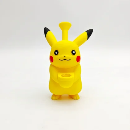 6" Cartoon Character Silicone Bong