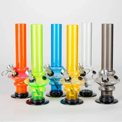 Acrylic Water Pipe Bong 8"