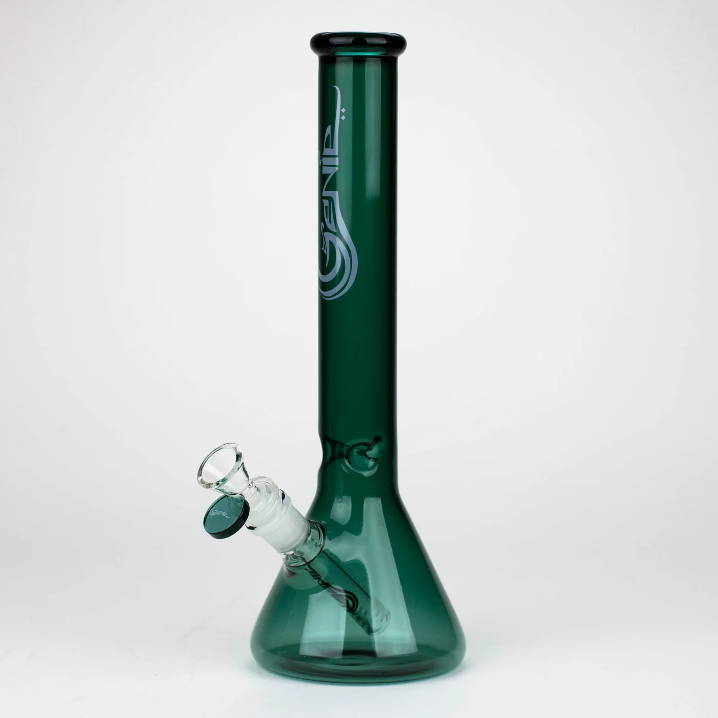 Genie 12" Color Tube Glass Water Bong - Image 4