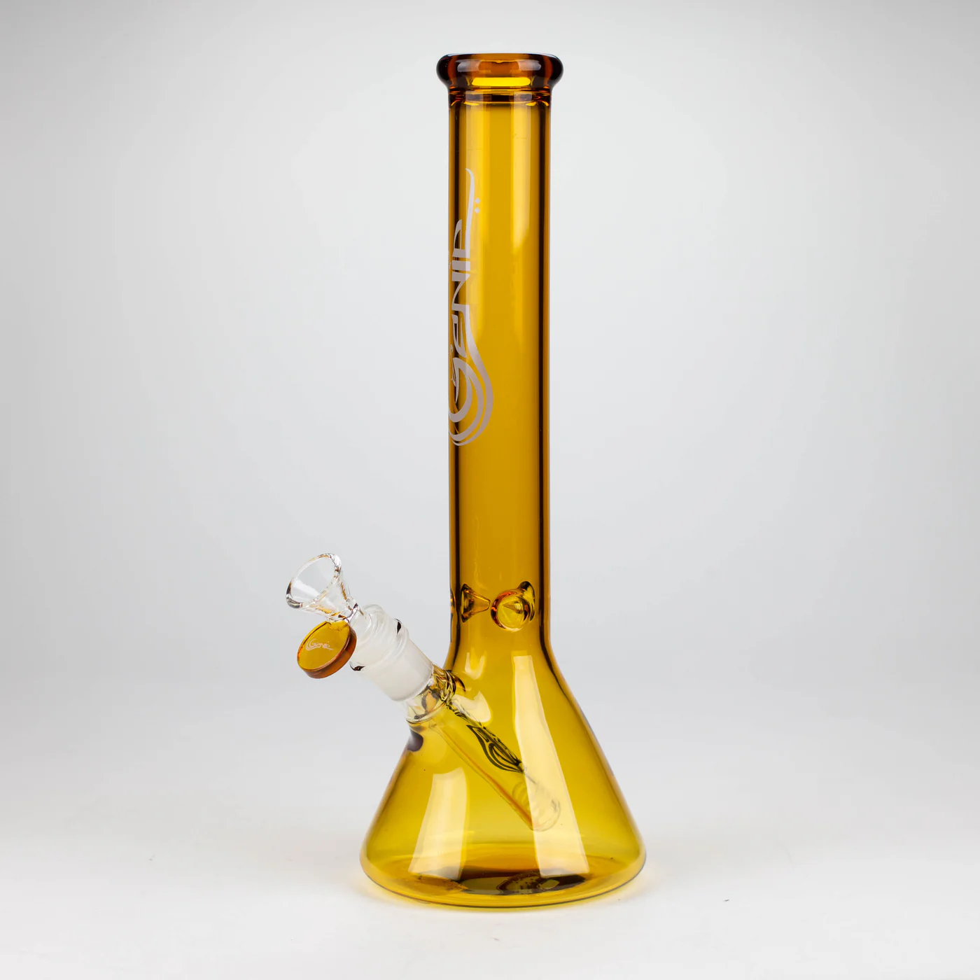 Genie 12" Color Tube Glass Water Bong - Image 5
