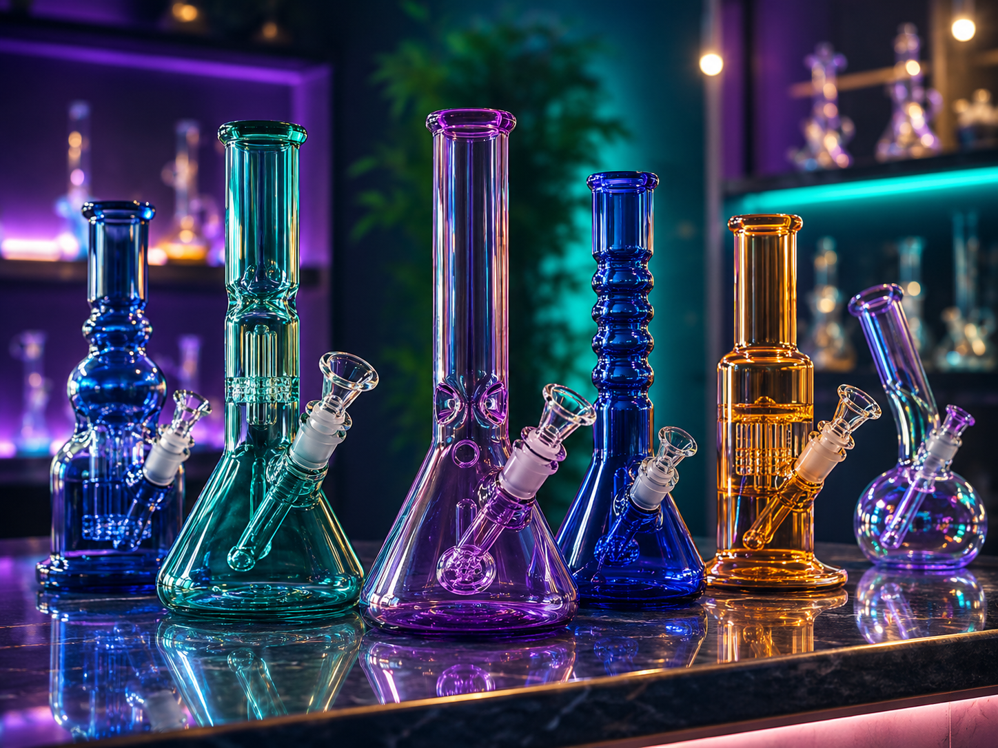 Glass water pipes