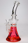 Genie Showerhead Glass Beaker Bong with Liquid Cooling Freezer - Image 3