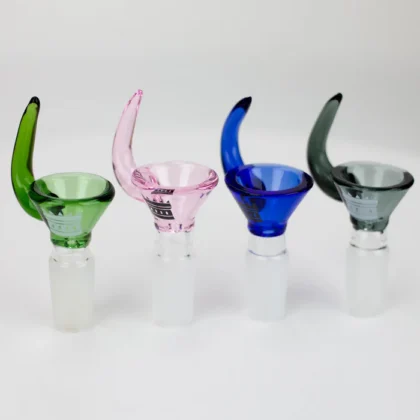 Castle Glassworks Horn Tab Bowl