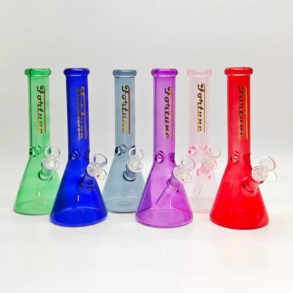 Fortune Assorted Color Beaker Bong