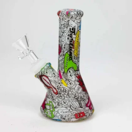 Fortune 5" Hydrographic Silicone Bong