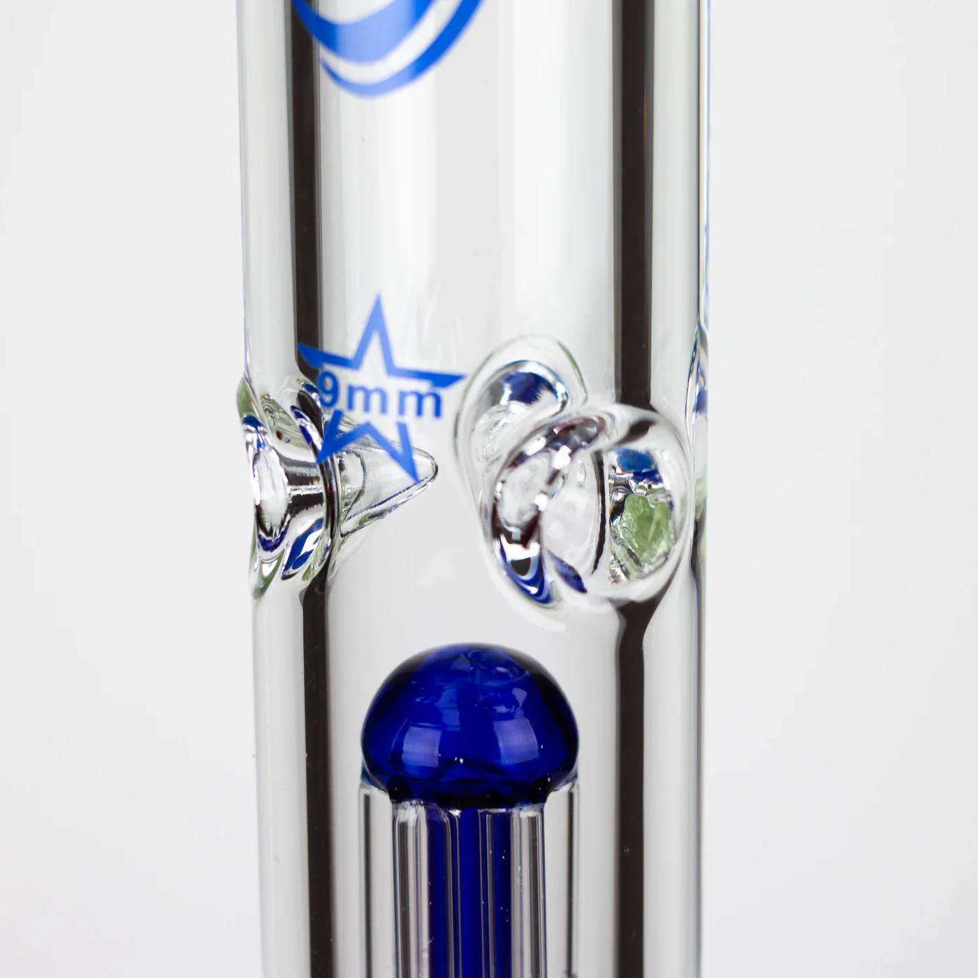 Genie 24-inch Dual 6-Arms 9mm Glass Water Beaker Bong - Image 3