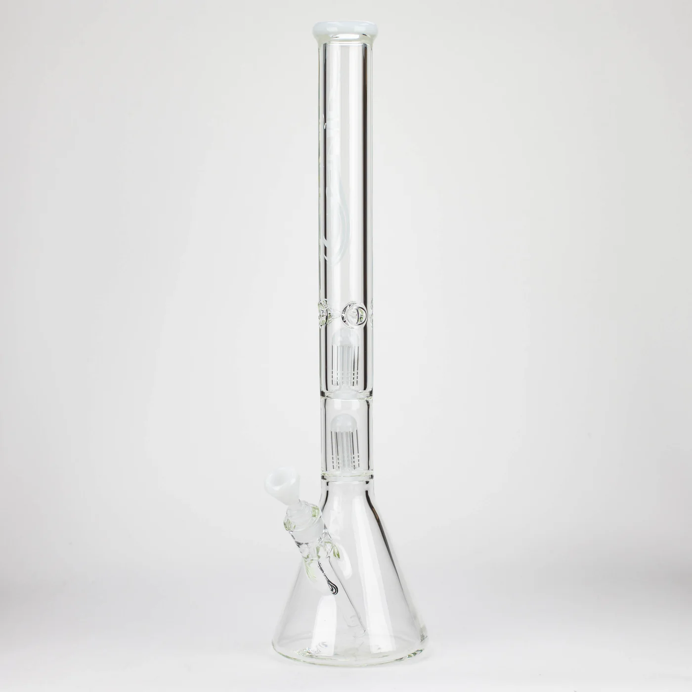 Genie 24-inch Dual 6-Arms 9mm Glass Water Beaker Bong - Image 13