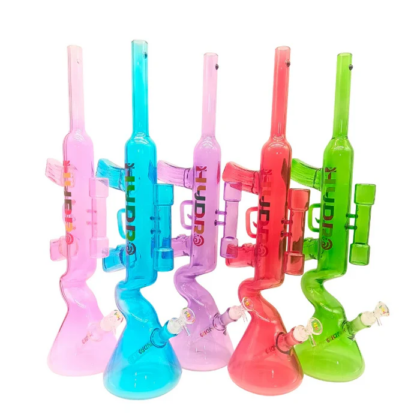 HYDRO 22" Colored Glass Beaker Bong with Multi-Arm Design