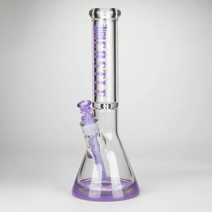 Castle Glassworks 14" Color Logo Beaker Bong - Image 6