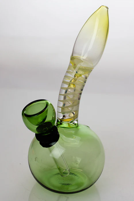 5.5" Changing Color Glass Water Bong - Image 4