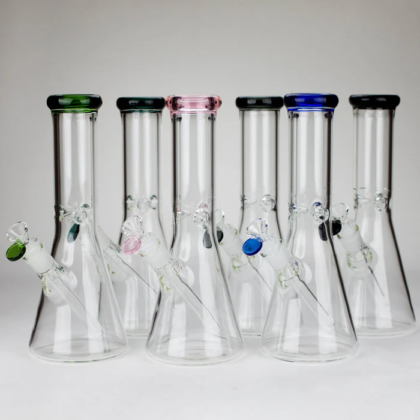 HIT 12" 9mm Thick Glass Water Pipe