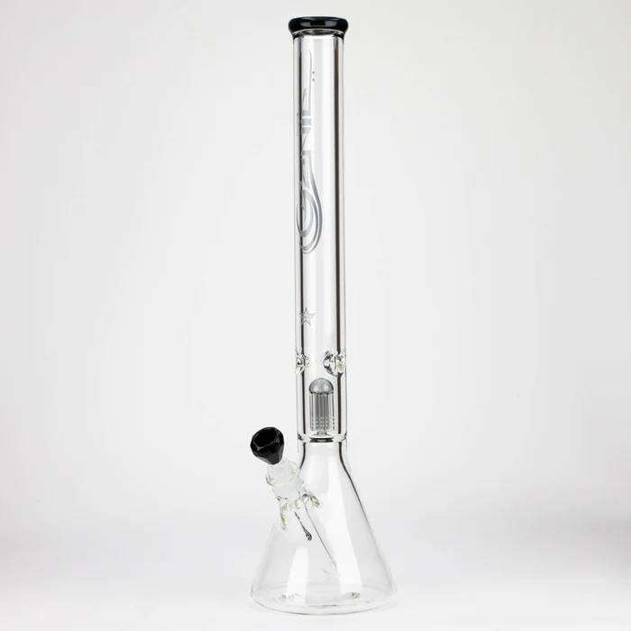 Genie 24" 9mm Single Percolator Glass Water Bong - Image 2