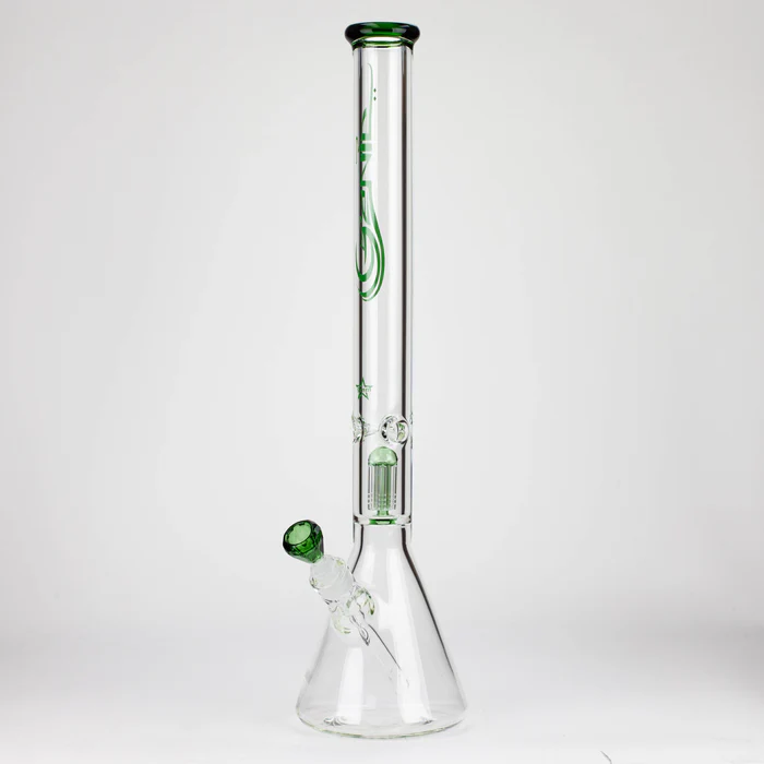 Genie 24" 9mm Single Percolator Glass Water Bong - Image 3