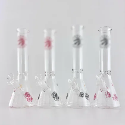 12" Toronto-Themed Beaker Bong - 4mm Thick Glass