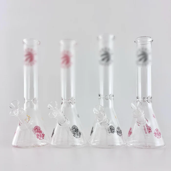 12" Toronto-Themed Beaker Bong - 4mm Thick Glass
