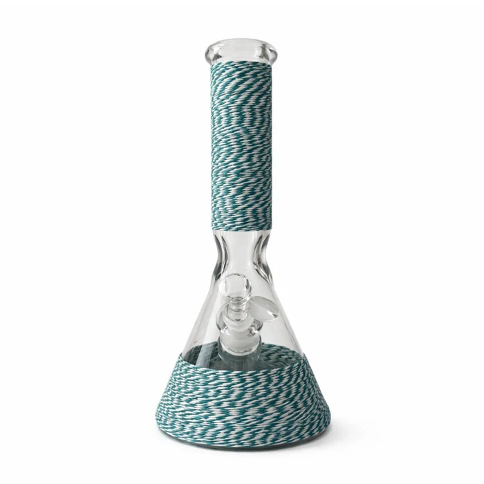 Braided Grip 12.5" 7mm Beaker Bong - Image 3