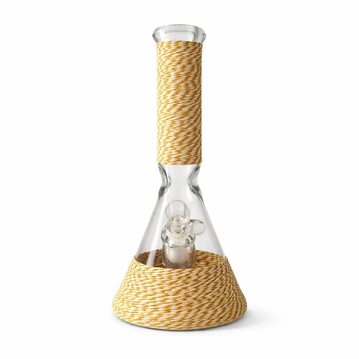 Braided Grip 12.5" 7mm Beaker Bong - Image 6