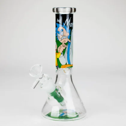 7.5" 4mm R&M Design Beaker Bong