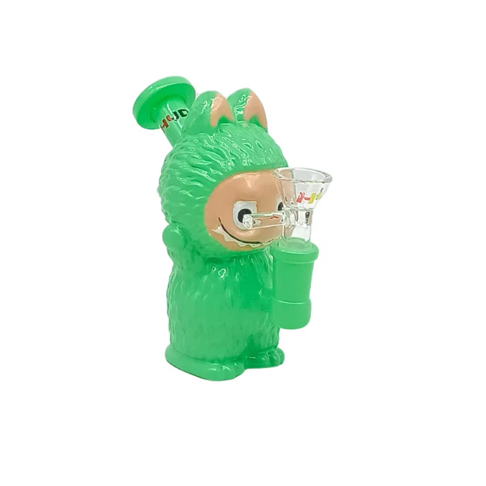 HYDRO 4.6" Character Style Colored Glass Mini Rig - Image 8