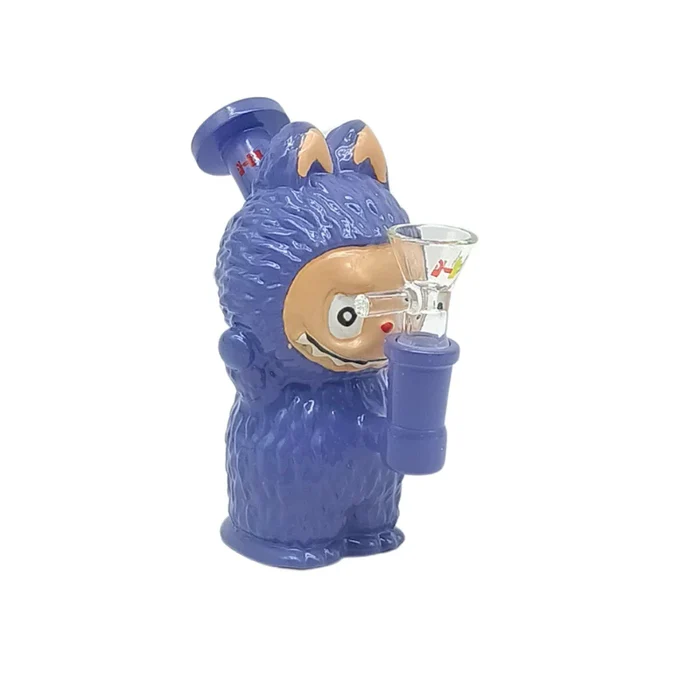 HYDRO 4.6" Character Style Colored Glass Mini Rig - Image 12