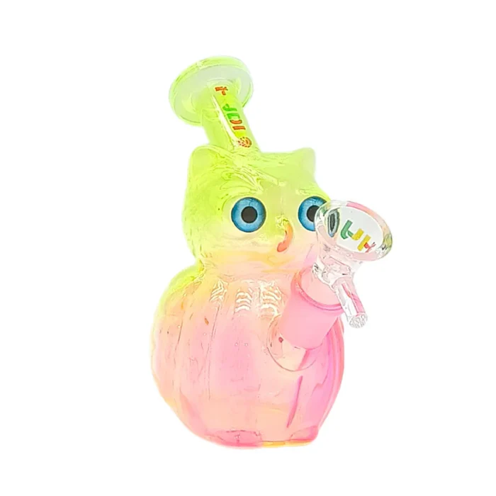 HYDRO 4.5" Owl Shape Color Glass Mini Rig - Image 15