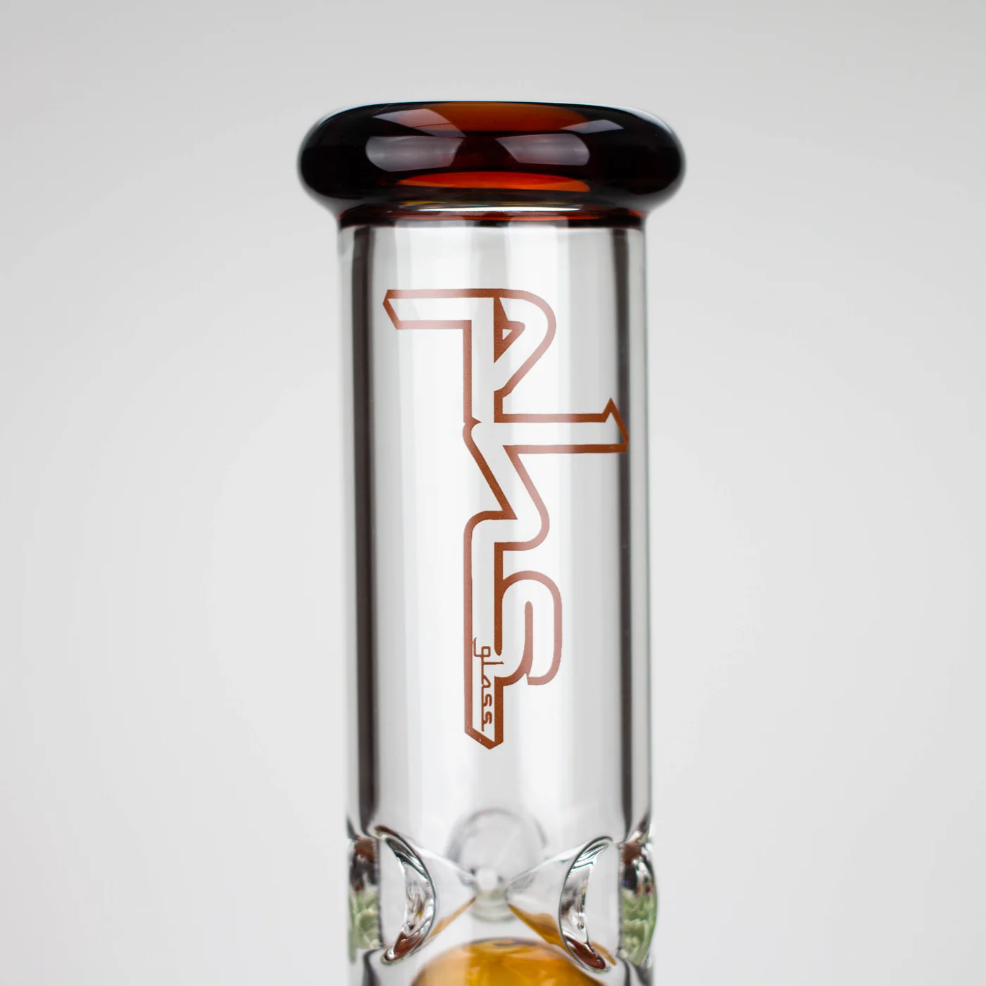 Glass Beaker Color Bong with Tree Percolator - Image 2