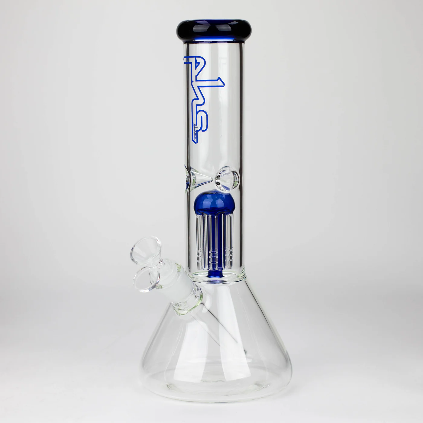 Glass Beaker Color Bong with Tree Percolator - Image 12