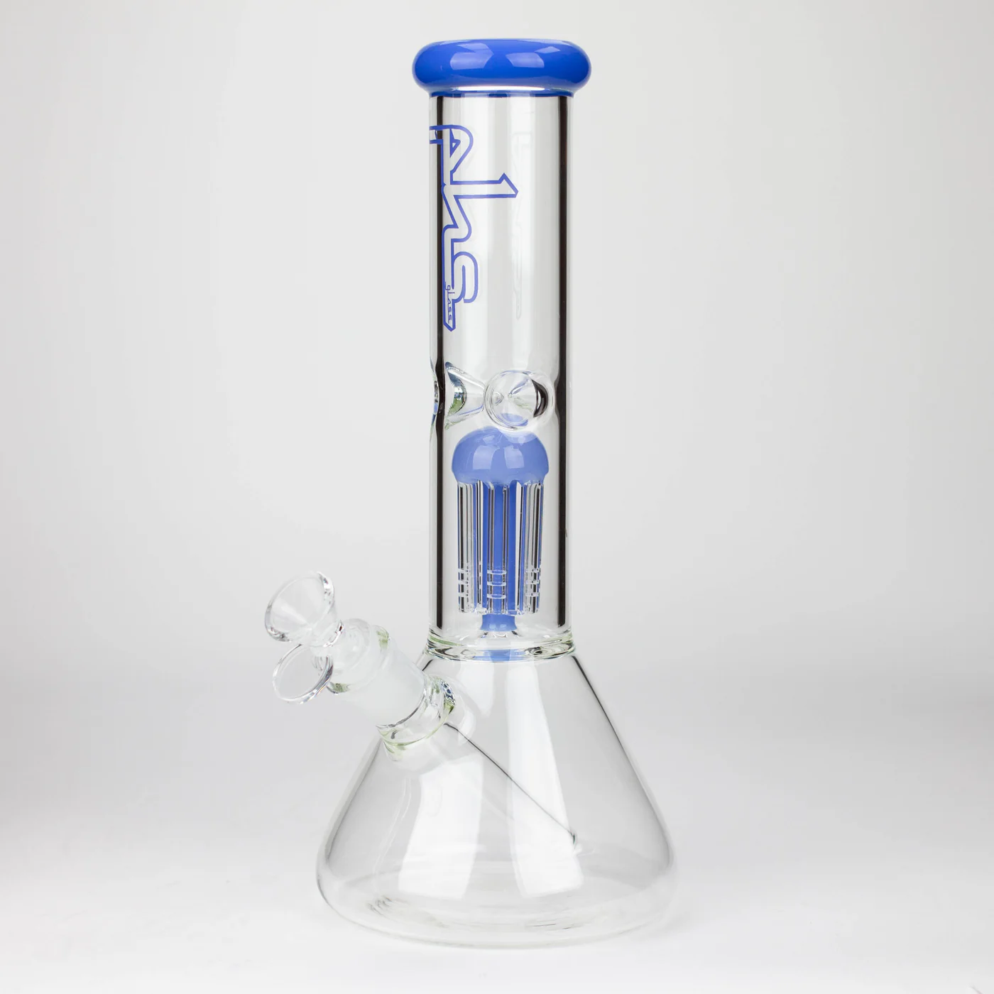 Glass Beaker Color Bong with Tree Percolator - Image 9