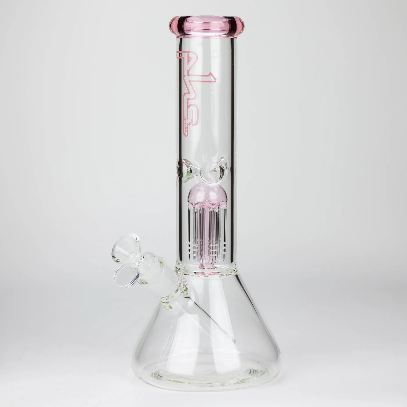 Glass Beaker Color Bong with Tree Percolator - Image 8